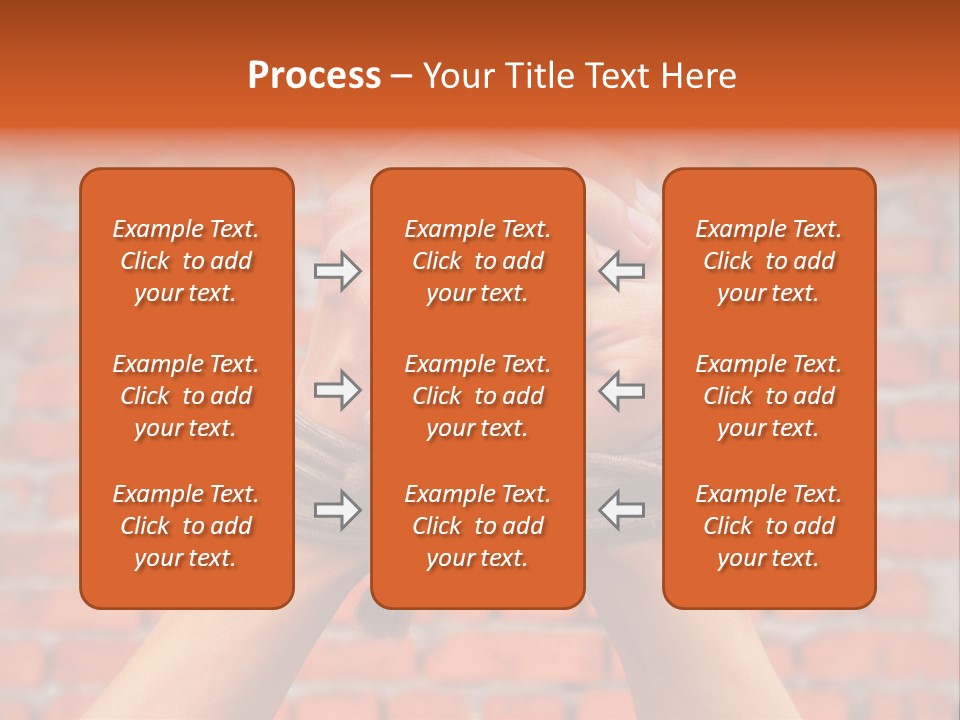 Depression Man Slave PowerPoint Template