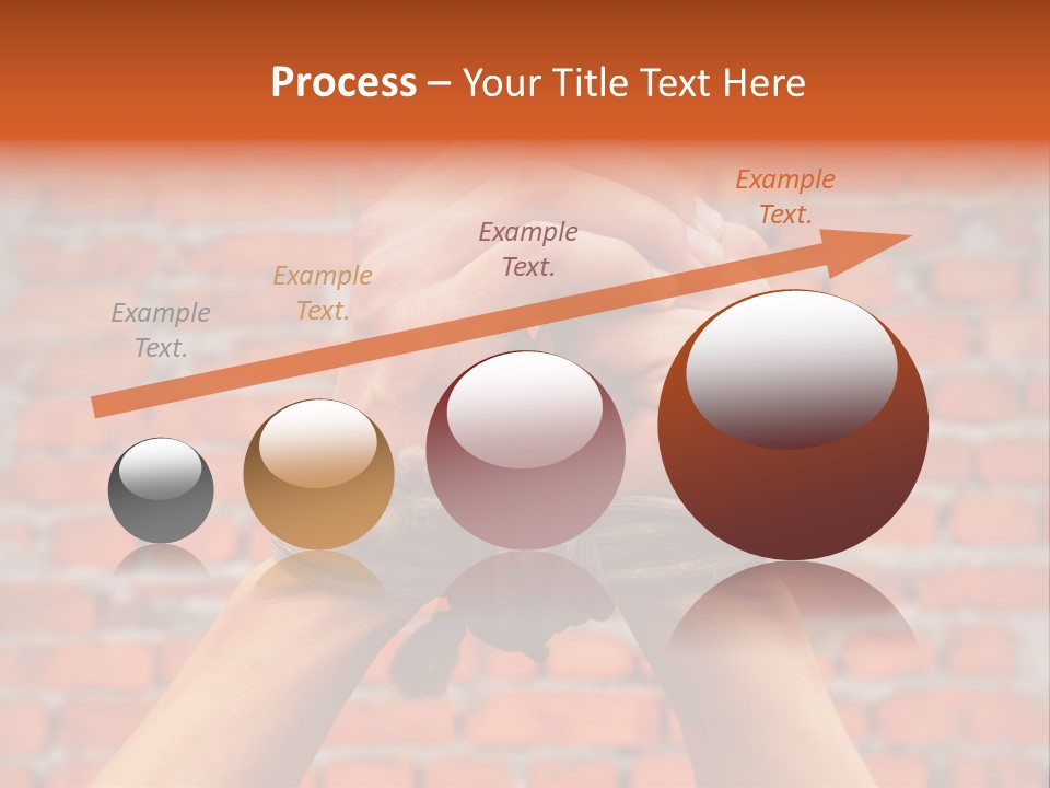 Depression Man Slave PowerPoint Template