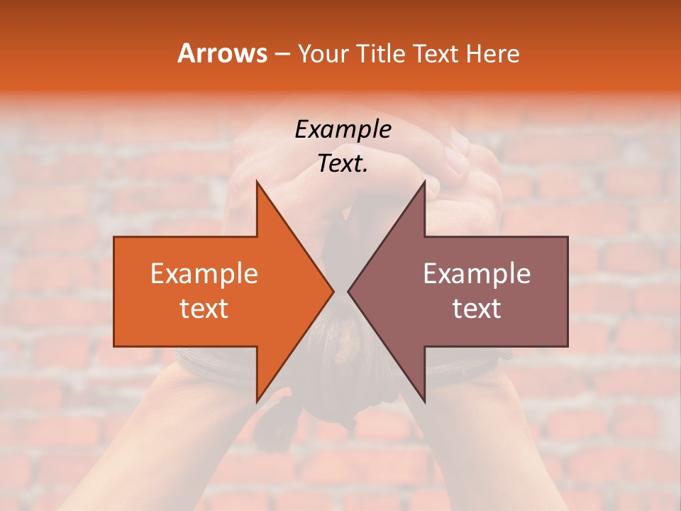 Depression Man Slave PowerPoint Template