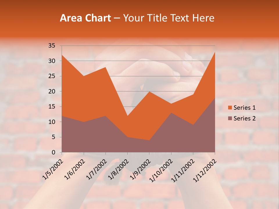 Depression Man Slave PowerPoint Template