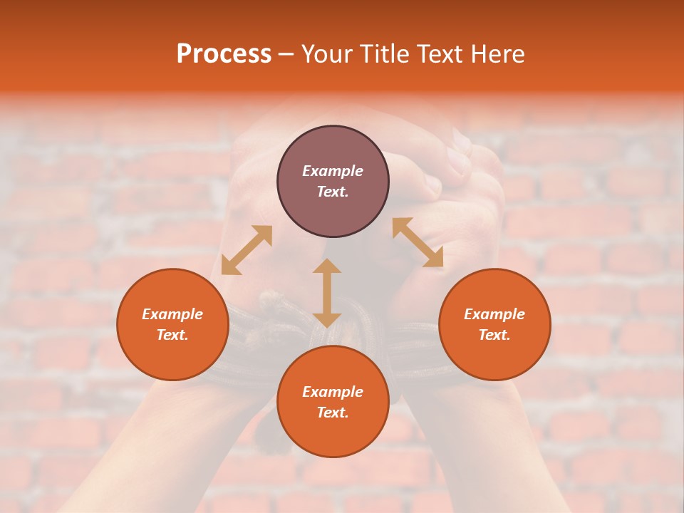Depression Man Slave PowerPoint Template