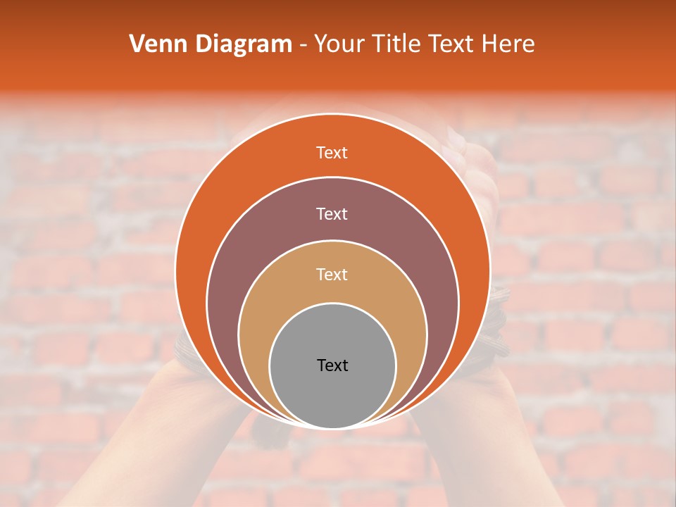 Depression Man Slave PowerPoint Template
