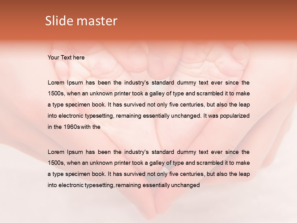 Rest Child Sweet PowerPoint Template