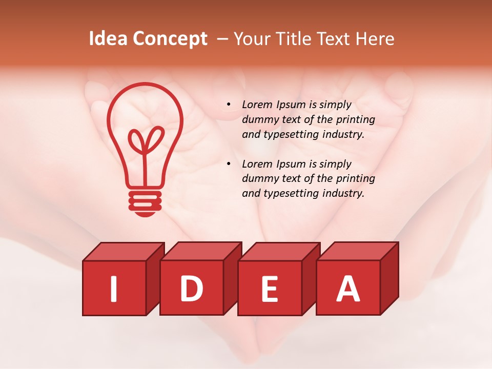 Rest Child Sweet PowerPoint Template