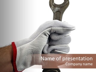 Single Background Work PowerPoint Template