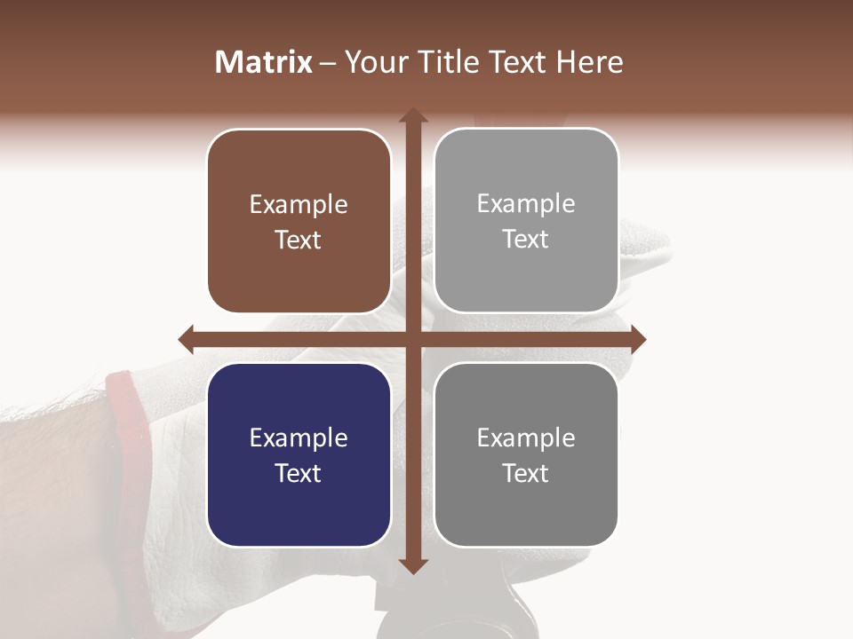 Single Background Work PowerPoint Template