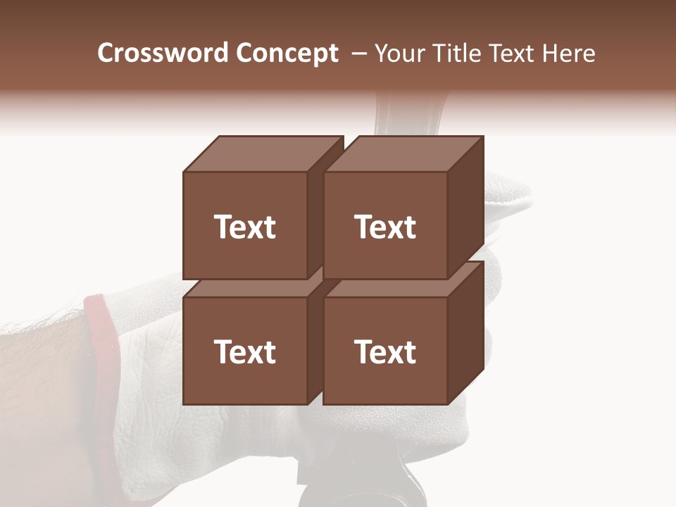 Single Background Work PowerPoint Template