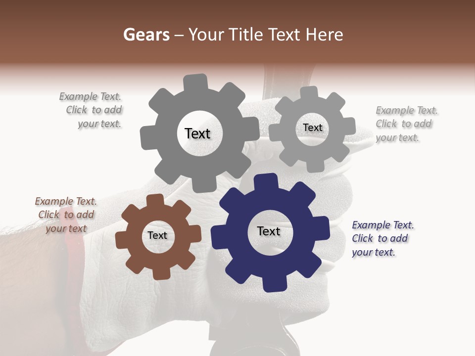 Single Background Work PowerPoint Template