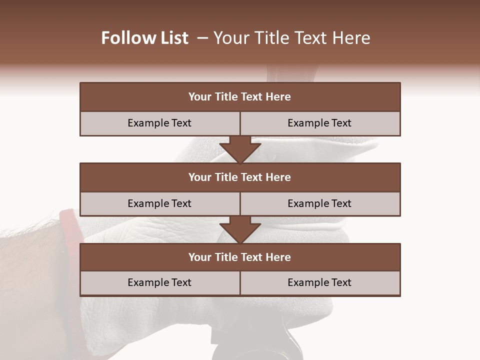Single Background Work PowerPoint Template