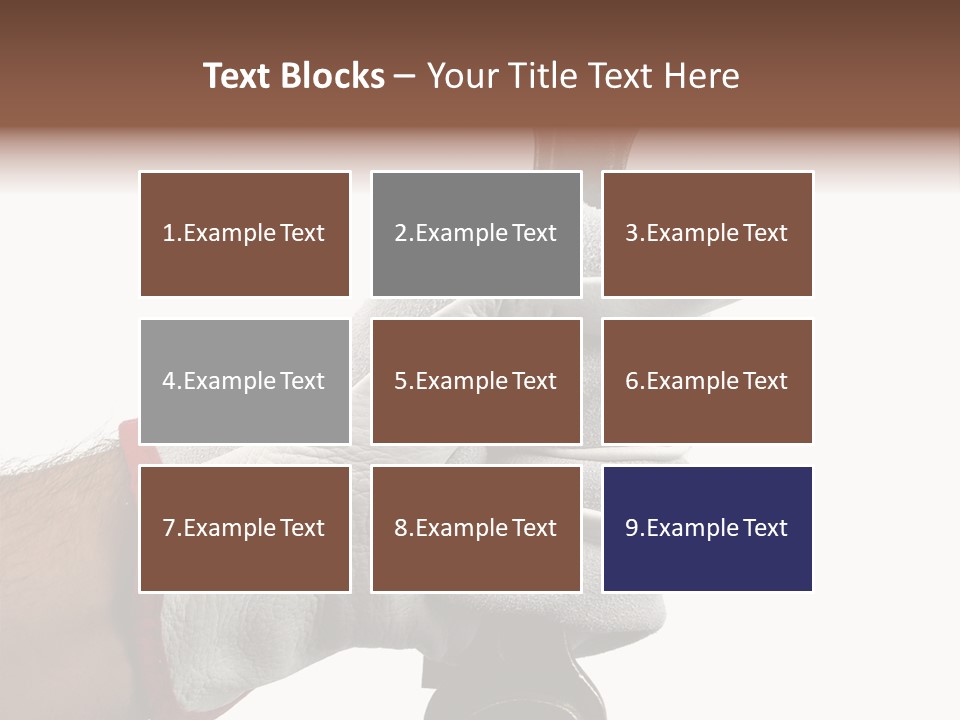 Single Background Work PowerPoint Template