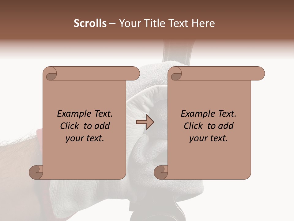 Single Background Work PowerPoint Template