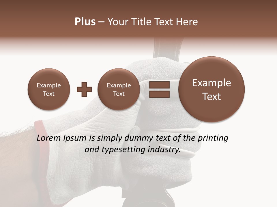 Single Background Work PowerPoint Template