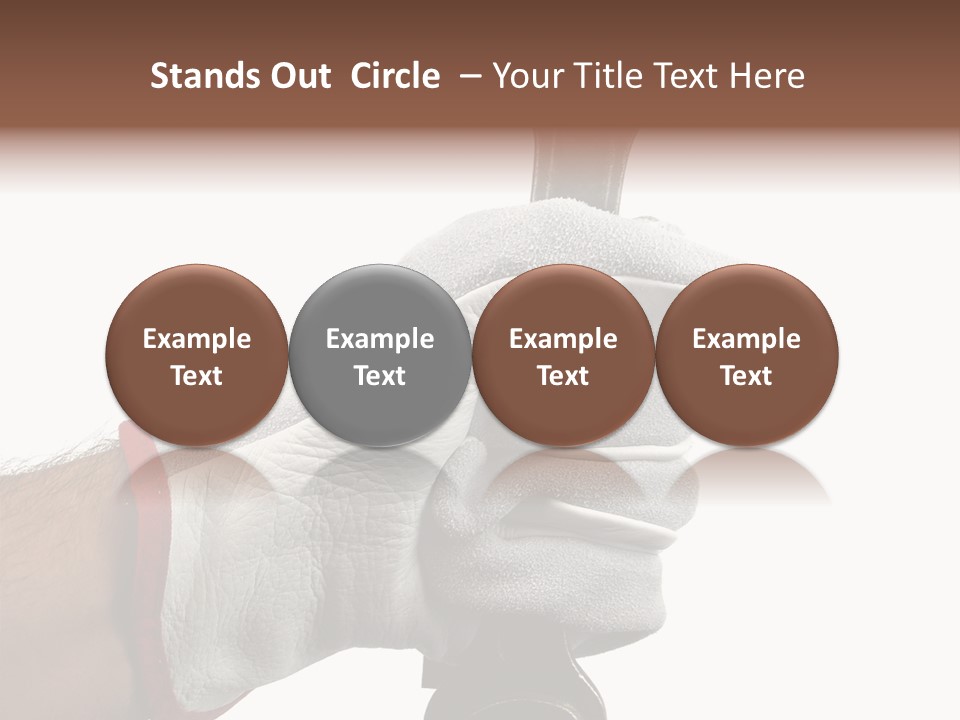 Single Background Work PowerPoint Template