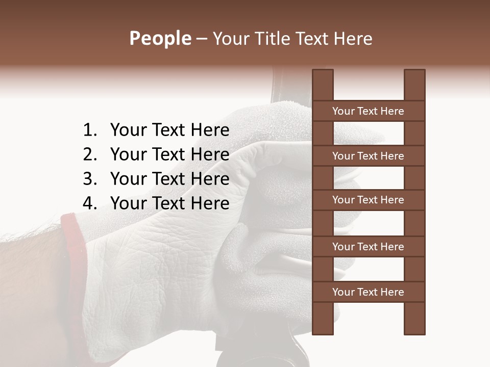 Single Background Work PowerPoint Template