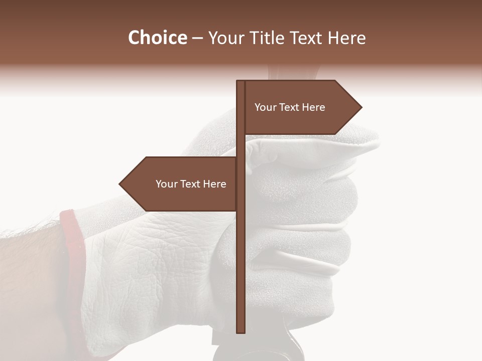 Single Background Work PowerPoint Template