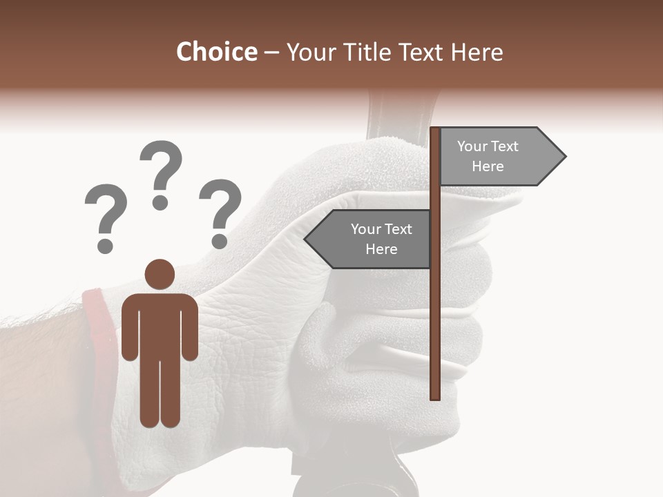 Single Background Work PowerPoint Template