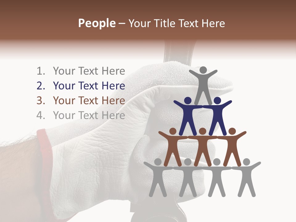 Single Background Work PowerPoint Template