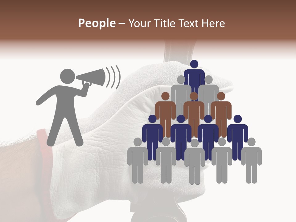 Single Background Work PowerPoint Template