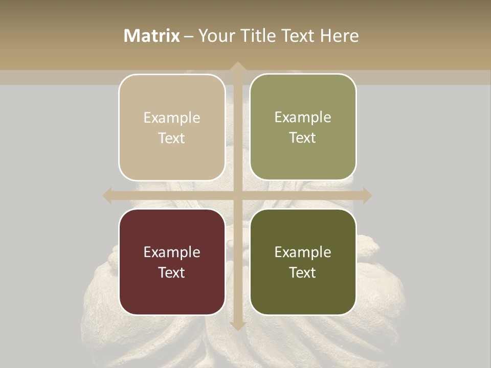 Overweight Zen Relax PowerPoint Template