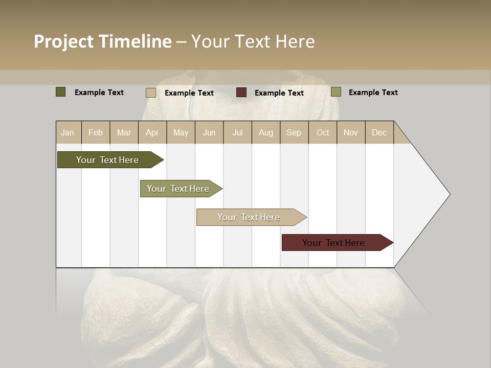 Overweight Zen Relax PowerPoint Template
