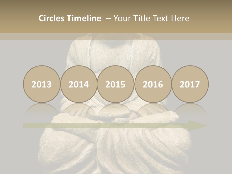 Overweight Zen Relax PowerPoint Template