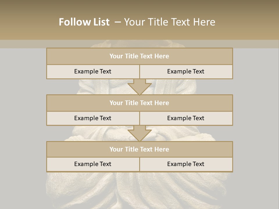 Overweight Zen Relax PowerPoint Template