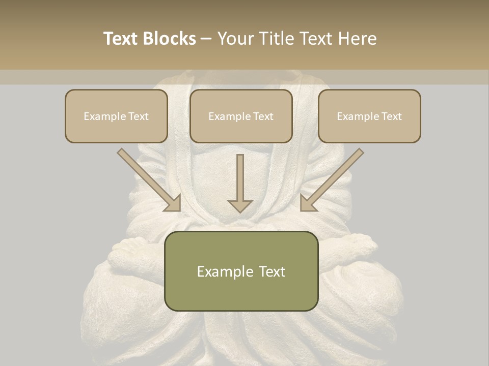 Overweight Zen Relax PowerPoint Template