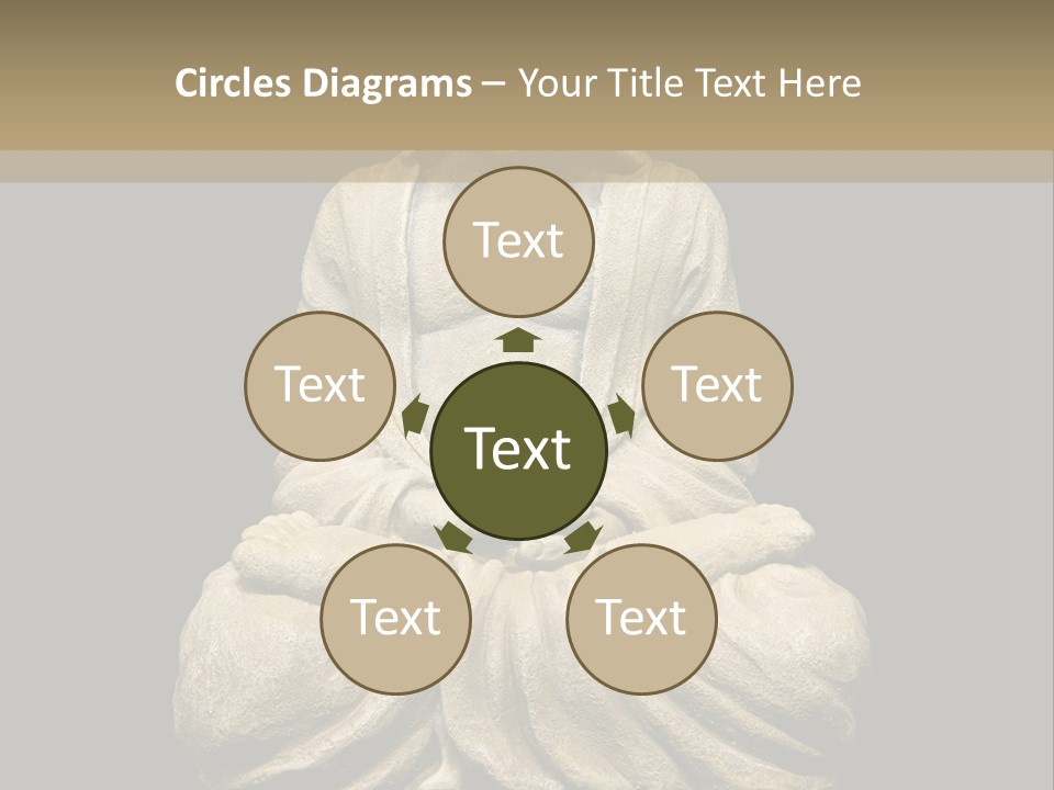 Overweight Zen Relax PowerPoint Template