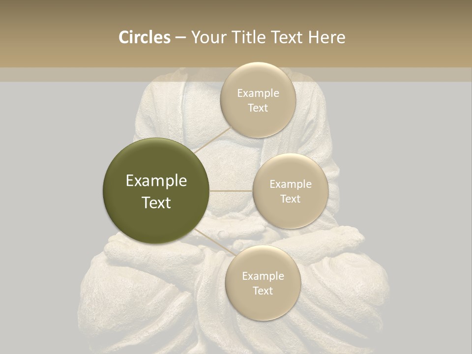 Overweight Zen Relax PowerPoint Template