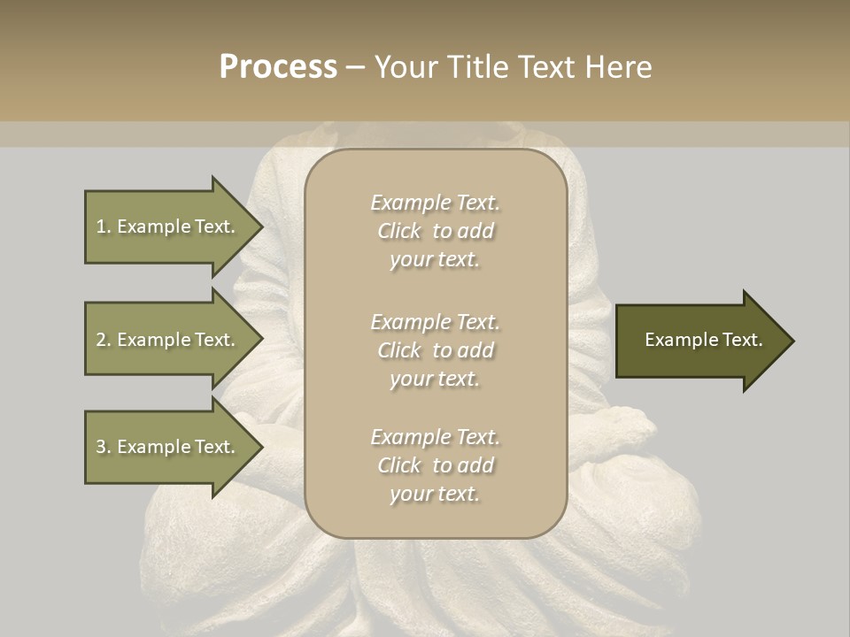 Overweight Zen Relax PowerPoint Template
