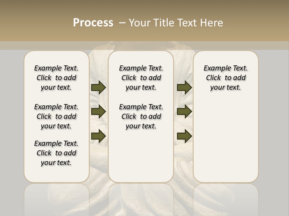 Overweight Zen Relax PowerPoint Template