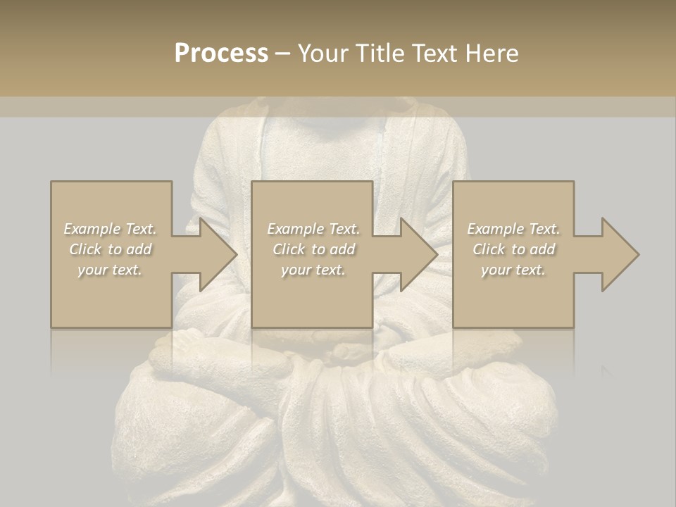Overweight Zen Relax PowerPoint Template