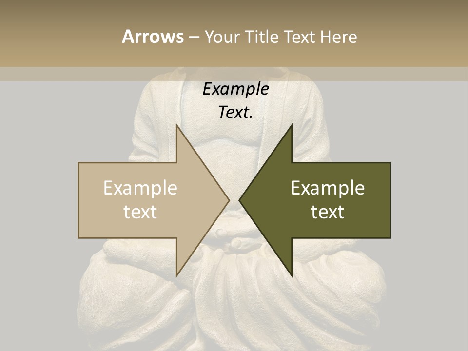 Overweight Zen Relax PowerPoint Template