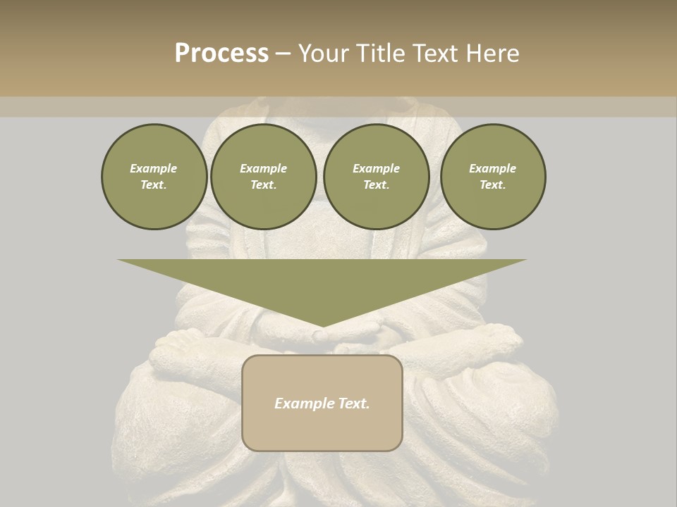 Overweight Zen Relax PowerPoint Template