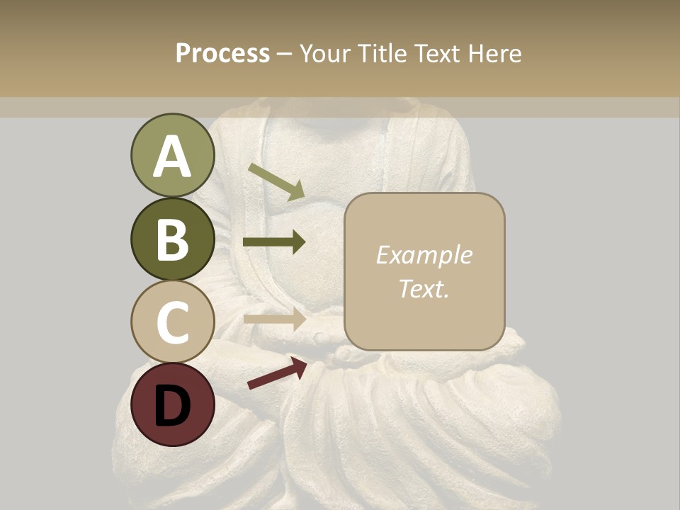 Overweight Zen Relax PowerPoint Template