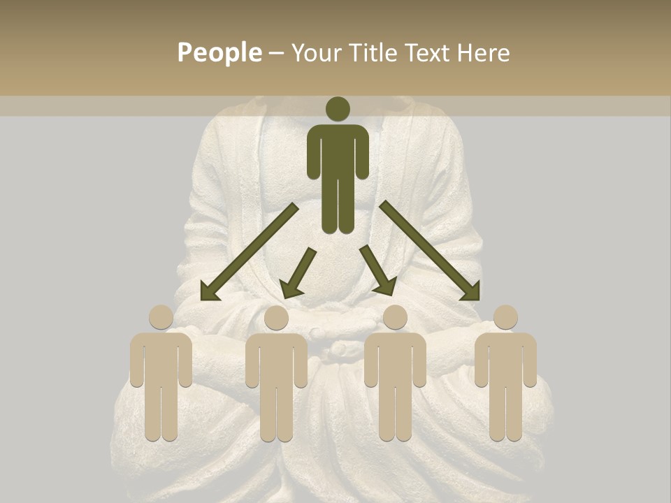 Overweight Zen Relax PowerPoint Template