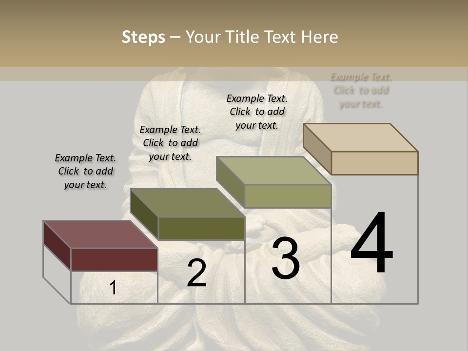 Overweight Zen Relax PowerPoint Template