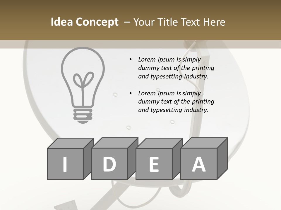 Digital Broadcasting Wireless PowerPoint Template