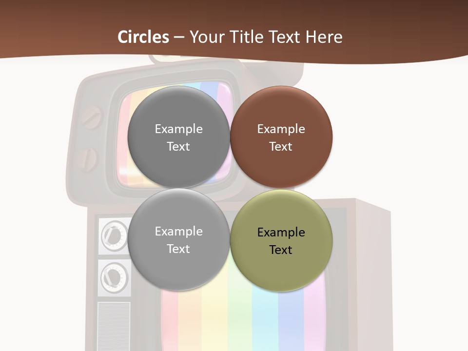 Domestic Button Vintage PowerPoint Template