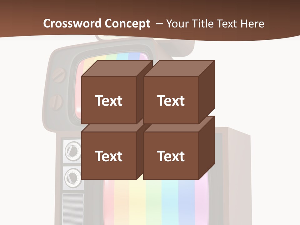Domestic Button Vintage PowerPoint Template