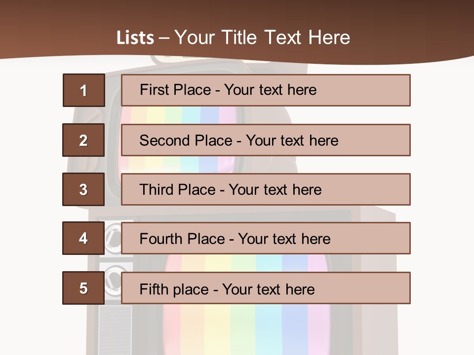 Domestic Button Vintage PowerPoint Template