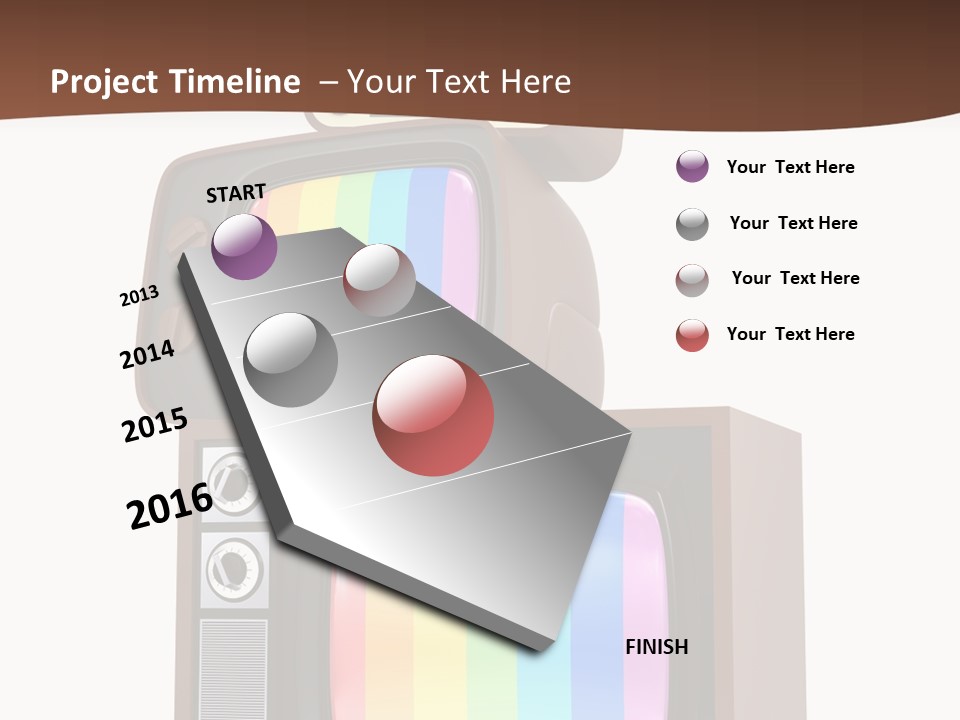 Domestic Button Vintage PowerPoint Template