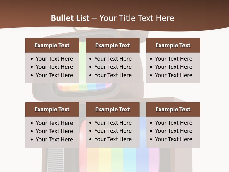Domestic Button Vintage PowerPoint Template