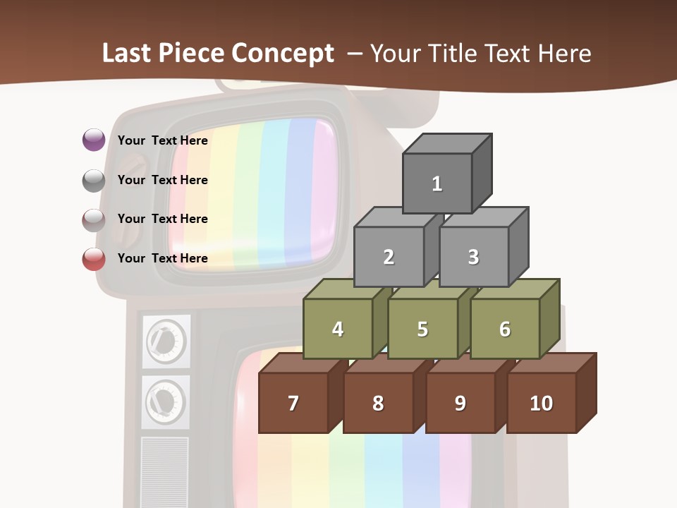 Domestic Button Vintage PowerPoint Template