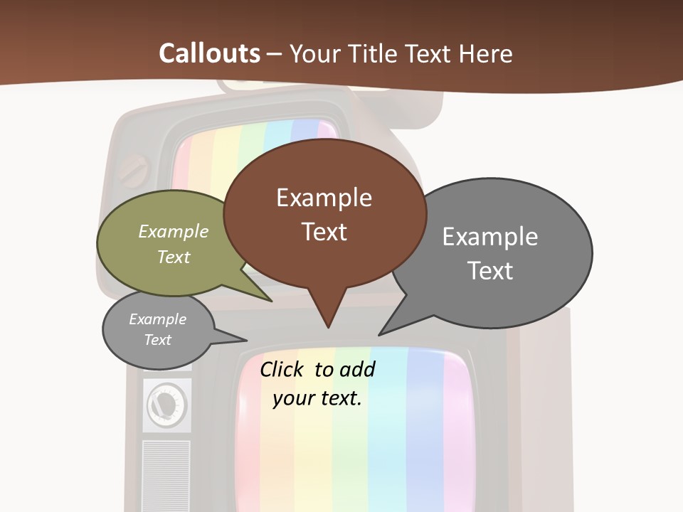 Domestic Button Vintage PowerPoint Template