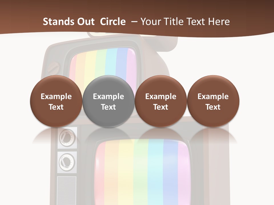 Domestic Button Vintage PowerPoint Template