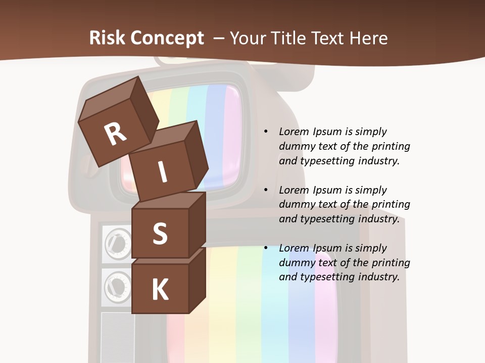 Domestic Button Vintage PowerPoint Template