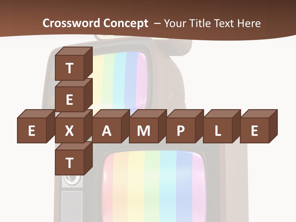 Domestic Button Vintage PowerPoint Template