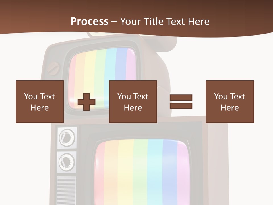 Domestic Button Vintage PowerPoint Template