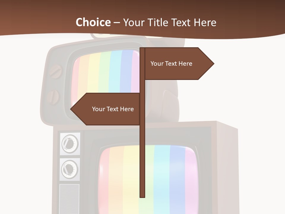 Domestic Button Vintage PowerPoint Template